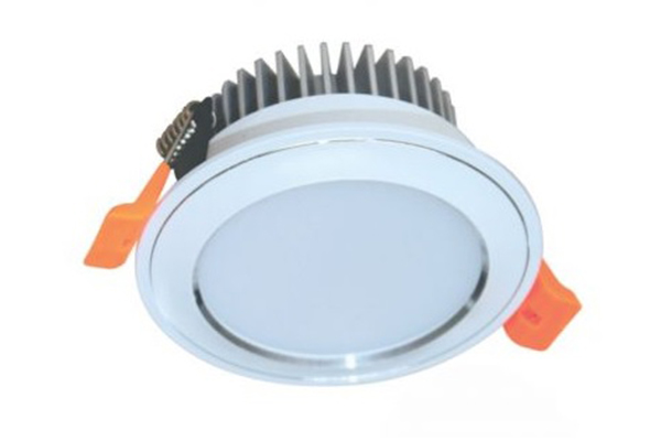 Bóng đèn LED DownLight đổi màu viền nhựa xi nano 7W DUHAL KFX107