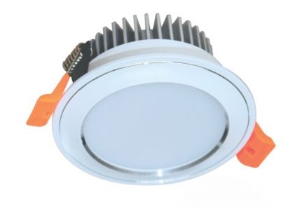 Bóng đèn LED DownLight EMC đổi màu viền nhựa xi nano 9W DUHAL KEX109