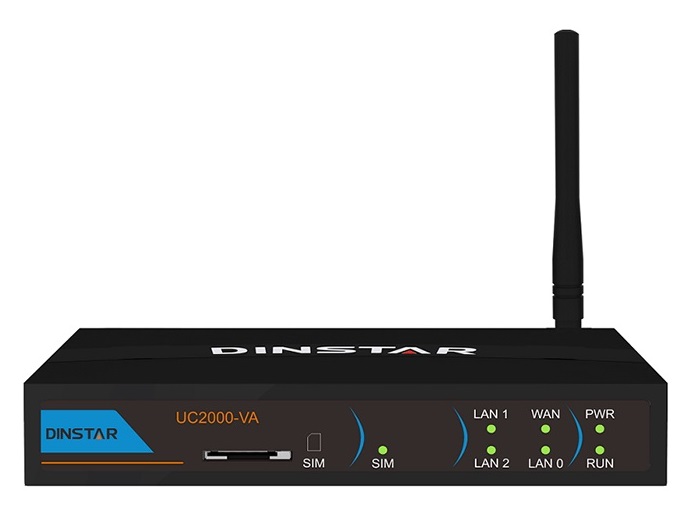 VoIP Gateway Dinstar UC2000-VA-1W