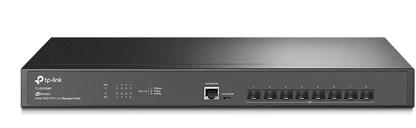 JetStream 8-Port 10GE SFP+ L2+ Managed Switch TP-LINK TL-SX3008F