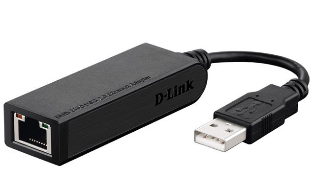 High-Speed USB 2.0 Fast Ethernet Adapter D-Link DUB-E100