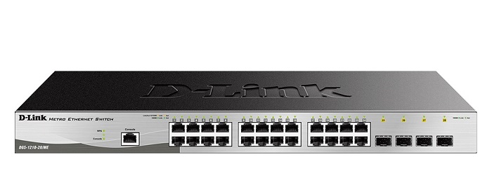 28-Port Gigabit Metro Ethernet Switch D-Link DGS-1210-28/ME