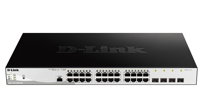 28-Port Gigabit Metro Ethernet PoE Switch D-Link DGS-1210-28MP/ME