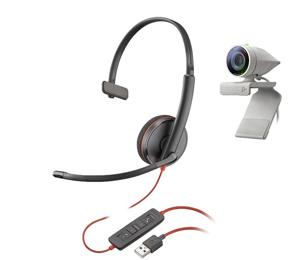 Bộ Kit camera hội nghị truyền hình Polycom Studio P5 Kit (Studio P5 with Blackwire 3210)