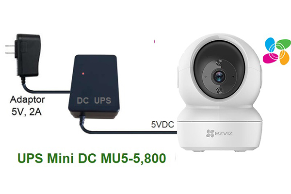 Bộ cấp nguồn liên tục 5V UPS mini DIAMOND DC-MU5-5.800