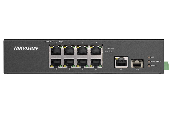 8-Port 100M Unmanaged Hi-PoE Switch HIKVISION DS-3T0310HP-E/HS