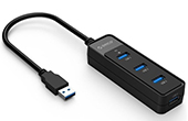 Bộ chia Hub ORICO | Bộ chia USB HUB 4 cổng ORICO W5PH4-U3