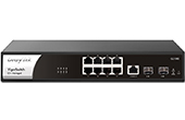 Thiết bị mạng DrayTek | 8-Port Gigabit Smart PoE Managed Switch Draytek VigorSwitch P2100