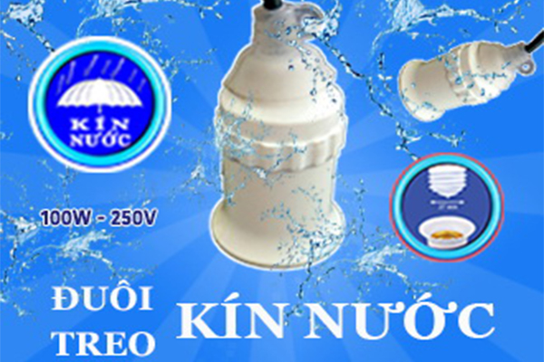 Đuôi đèn treo kín nước DX-27