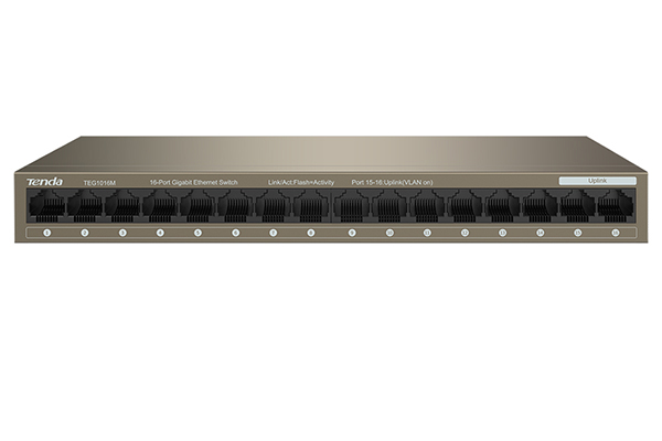 16-Port Gigabit Desktop Switch TENDA TEG1016M