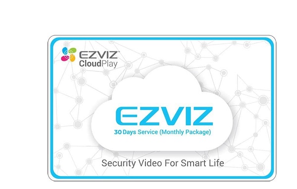 Thẻ lưu trữ đám mây EZVIZ 30-days Cloud Card (Monthly)