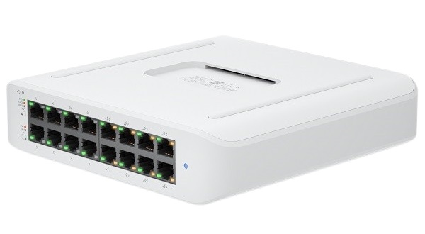 16-Port Gigabit Ethernet PoE Switch UBIQUITI UniFi USW-Lite-16-PoE