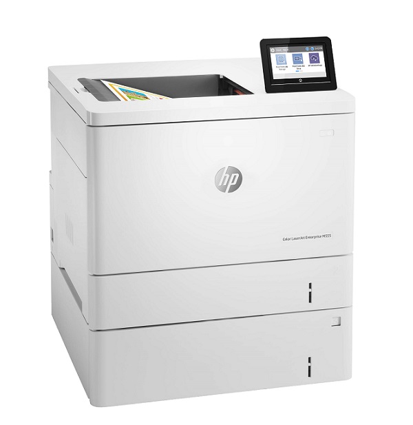 Máy in Laser màu không dây HP Color LaserJet Enterprise M555x (7ZU79A)