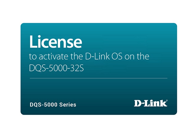 D-Link OS Activation License DQS-5K-32S-DC-LIC