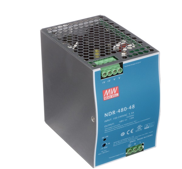 480W 48VDC DIN Rail Power Supply Unit D-Link DIS‑N480‑48