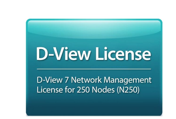 D-View 7 Network Management System (NMS) License for 250 Nodes D-Link DV-700-N250-LIC