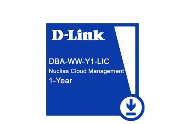 Nuclias 1-year license for Cloud AP D-Link DBA-WW-Y1-LIC