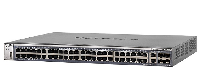 50-Port Gigabit and 4-port SFP Managed Switch NETGEAR M4100-50G (GSM7248)