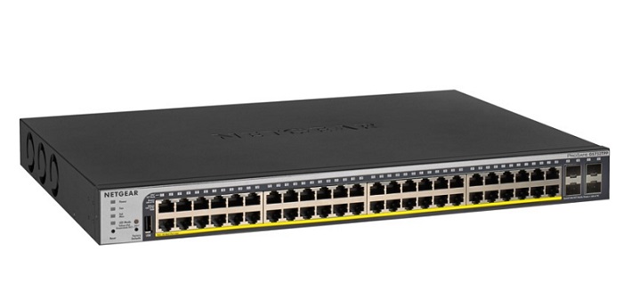 48-Port Gigabit Ethernet PoE+ Smart Managed Switch NETGEAR GS752TPP