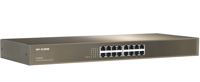 16-Port Fast Ethernet Unmanaged Switch IP-COM F1016