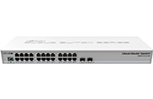 Thiết bị mạng Mikrotik | Cloud Router Switch Mikrotik CRS326-24G-2S+RM 