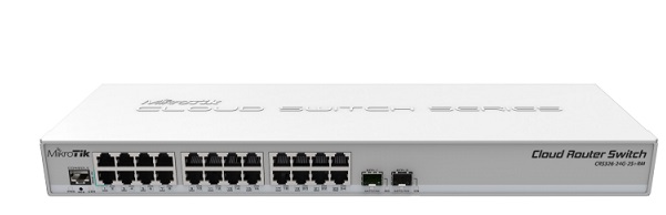 Cloud Router Switch Mikrotik CRS326-24G-2S+RM 