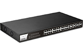 Thiết bị mạng DrayTek | 24-Port Gigabit PoE Smart Switch DrayTek VigorSwitch P1282