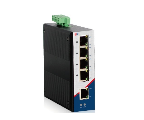 5-port Unmanaged Industrial DIN-Rail Switch WINTOP YT-RS205-5T