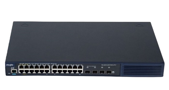 24-port Gigabit PoE+ with 4 SFP+ Switch RUIJIE RG-S2910-24GT4XS-UP-H(V3.0)