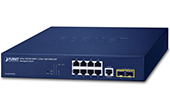 Thiết bị mạng PLANET | 8-Port 10/100/1000T + 2-Port 100/1000X SFP Managed Switch PLANET GS-4210-8T2S