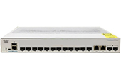 Thiết bị mạng Cisco | 10-port 10G Copper + 2-port 10G copper/SFP+ Combo Managed Switch CISCO CBS350-12XT-EU