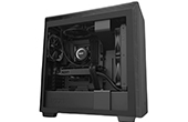 Vỏ case-Nguồn tản nhiệt NZXT | Mid-Tower Case with Tempered Glass NZXT H710 MATTE BLACK