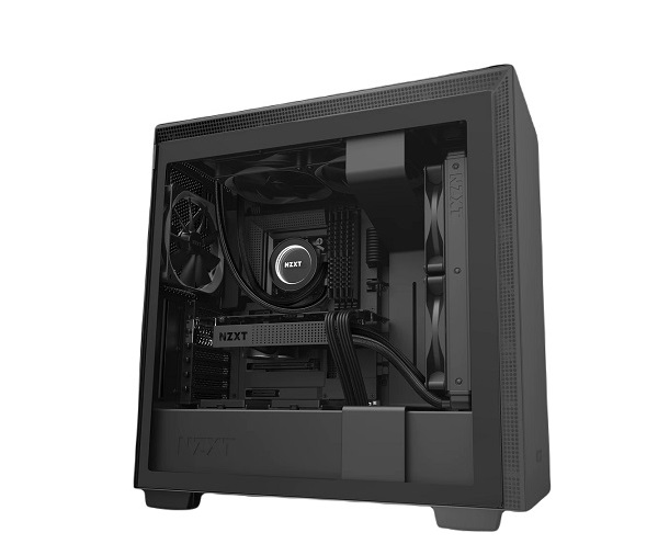 Mid-Tower Case with Tempered Glass NZXT H710 MATTE BLACK