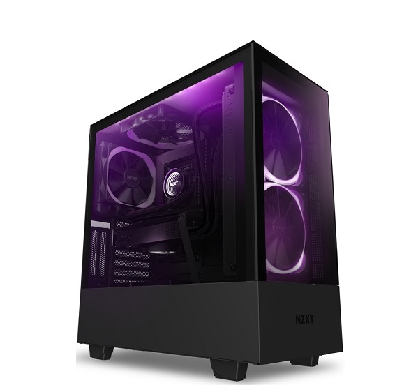 Premium Compact Mid-tower Case NZXT H510 ELITE MATTE BLACK