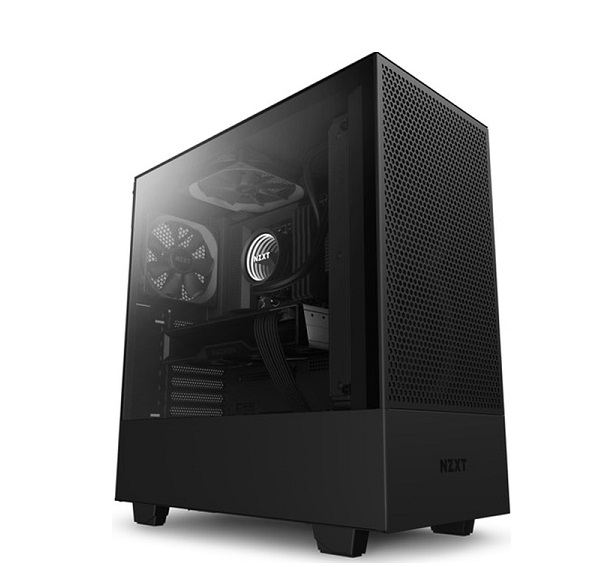 Compact Mid-tower Case NZXT H510 FLOW BLACK