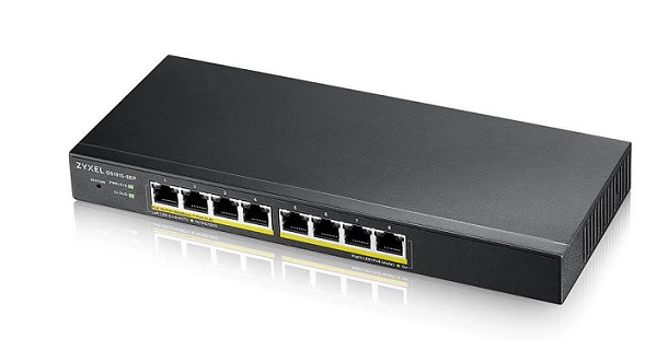 8-port GbE Smart Managed PoE Switch ZyXEL GS1915-8EP