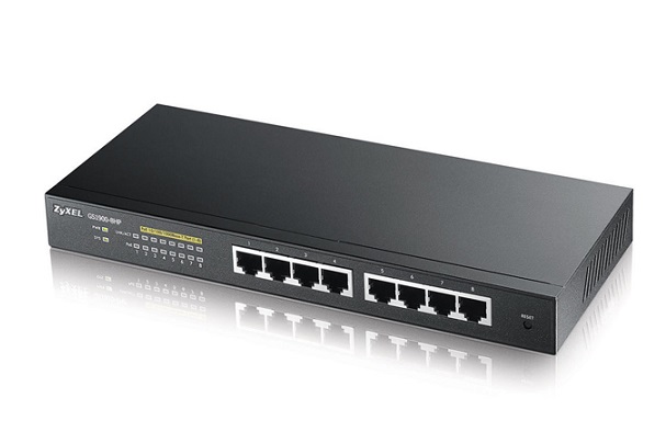 8-port GbE Smart Managed PoE Switch ZyXEL GS1900-8HPv2