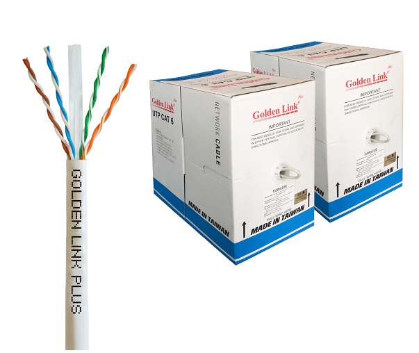 Cáp mạng Golden Link PLUS 4Pair 23AWG CAT6 UTP 2-00103TW (305 mét)