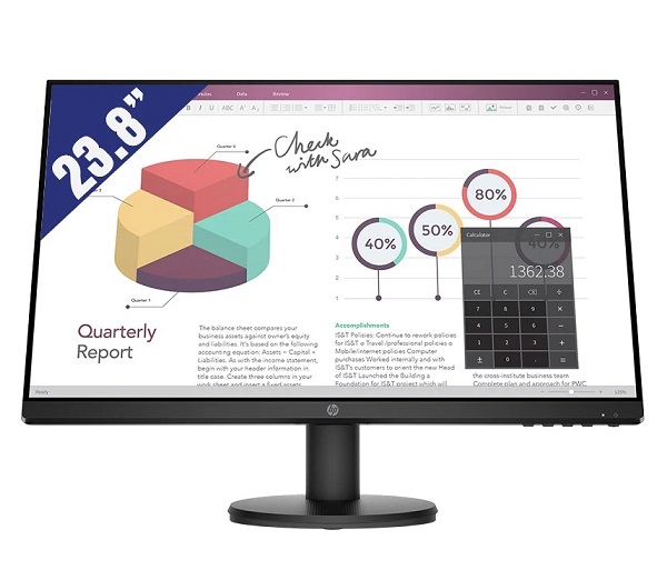 Màn hình vi tính 23.8-inch HP P24v (9TT78AA)