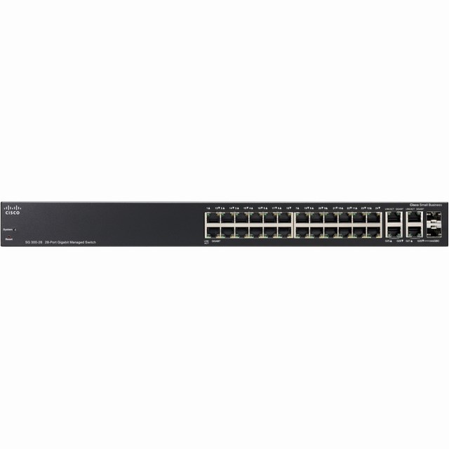 28-Port Gigabit Switch CISCO SG300-28 (SRW2024-K9)