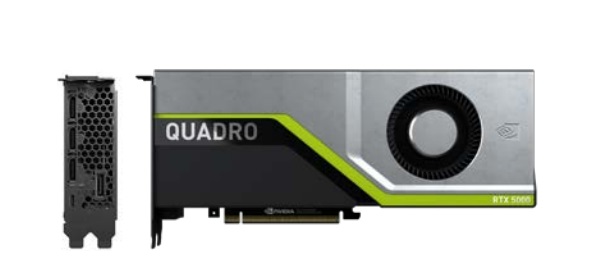 Graphics Card HP Nvidia Quadro RTX5000 16GB (4)DP + USBC (5JH81AA)