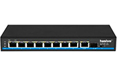 Thiết bị mạng HASIVO | 8-Port GE PoE + 1-Port GE Uplink + 1-Port SFP Switch HASIVO S1100P-8G-1TS