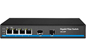 Media converter HASIVO | Media Converter Unmanaged Fiber Switch HASIVO S600-4G-2S