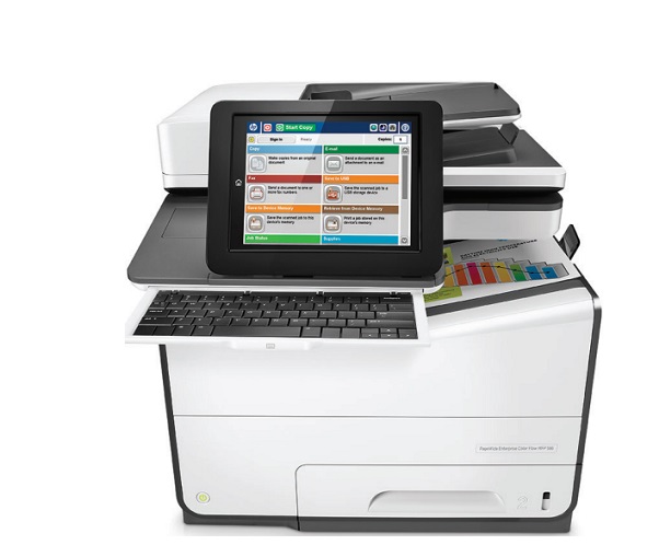 Máy in phun màu đa chức năng HP Color PageWide Enterprise Flow MFP 586z (G1W41A)