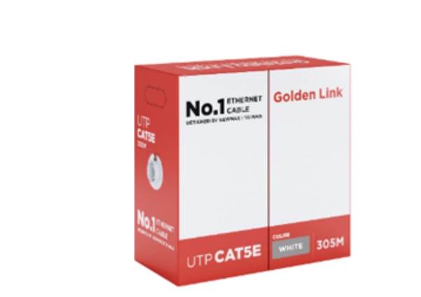 Cáp mạng Golden Link PLATINUM CAT.5E UTP (GL01030, 305 mét/cuộn)