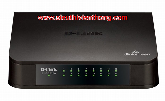 16-Port Ethernet Switch D-Link DES-1016A