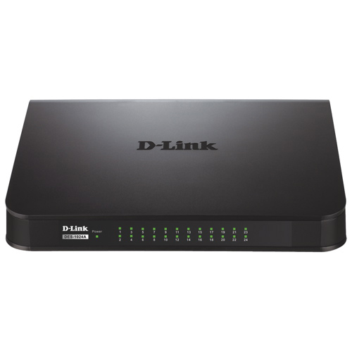 24-Port Ethernet Switch D-Link DES-1024A