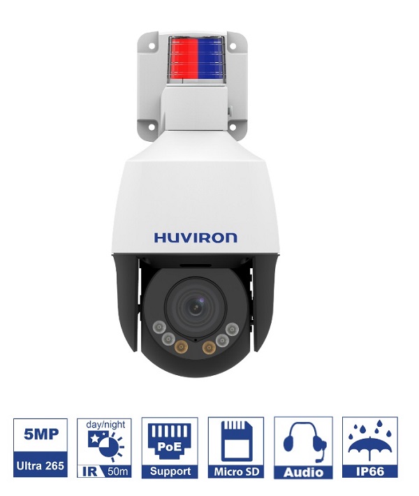 Camera IP Speed Dome hồng ngoại 5.0 Megapixel HUVIRON HU-NZ5104/I5E