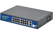 Switch PoE HUVIRON | 16-port 10/100M PoE Switch HUVIRON F-SP3-16F2G1S-BL