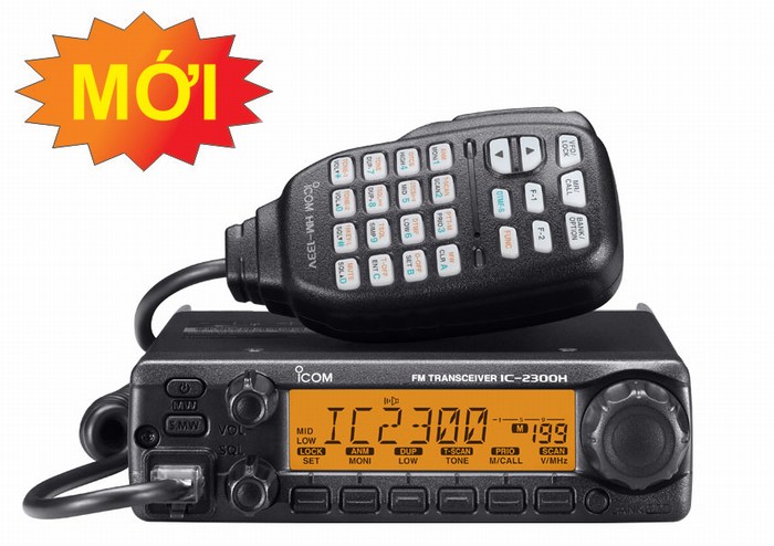 MÁY BỘ ĐÀM LẮP TRẠM ICOM IC-2300H (Phiên bản 10)